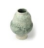(1Pc) Green Ceramic Decorative Vase For Living Room Decor