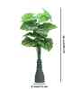 Green 3 Feet Tall Alocasia-Dg Artificial Plant