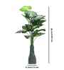Green 3 Feet Tall Money Plant-2 Artificial Plant