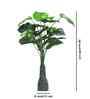 Green 3 Feet Tall Money Plant Artificial Plant