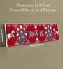 (1Pc) Multicolor Canvas Framed Animal Wall Art