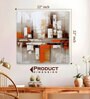 (1Pc) Multicolor Canvas Stretched Abstract  Wall Art