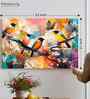 (1Pc) Multicolour Canvas Beautiful Abstract Wall Art