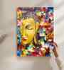 (1Pc) Multicolour Canvas Buddha Spiritual Wall Art