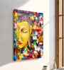 (1Pc) Multicolour Canvas Buddha Spiritual Wall Art