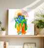 (1Pc) Multicolour Canvas Hindu Religious Wall Art
