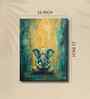 (1Pc) Multicolour Canvas Hindu Spiritual Wall Art