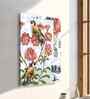 (1Pc) Multicolour Canvas Stretched Floral Wall Art