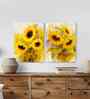 (1Pc) Multicolour Canvas Yellow Sunflower Wall Art