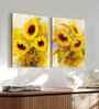 (1Pc) Multicolour Canvas Yellow Sunflower Wall Art