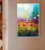 (1Pc) Red Canvas Beautiful Abstract Wall Art