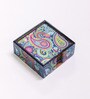Artisanal Craftsmanship Multicolour MDF Paisley (Set of 6) Coasters