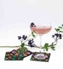 Artisanal Craftsmanship Black MDF (Set of 6) Coasters