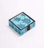 Artisanal Craftsmanship Blue MDF Turtle (Set of 6) Coasters