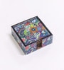 Artisanal Craftsmanship Blue MDF (Set of 6) Coasters
