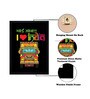 "Bhai Saab I Love India" C Texture Paper Framed Art Print 
