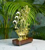 Golden Brass Sail Ship