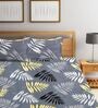 Multicolor 300 TC Poly Cotton 2 Double Bedsheets with 4 Pillow Covers