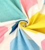 Multicolor 300 TC Poly Cotton 2 Double Bedsheets with 4 Pillow Covers