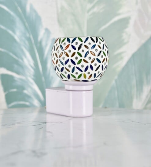 Multicolor Mosaic Pattern Plug-In Electric Fragrance Diffuser