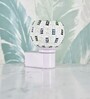 White Butterfly Pattern Plug-In Electric Diffuser