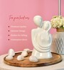Cream Ceramic Forever in Love Showpiece