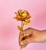 Golden Love Rose Artificial Flower