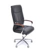 Leatherette Executive Chair in Black Colour
