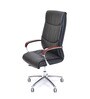 Leatherette Executive Chair in Black Colour