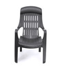 Weekender Plastic Chair in Black Colour