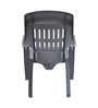 Weekender Plastic Chair in Black Colour