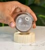 Luna Sphere Enchanting Crystal Ball Lamp with Moon Glow