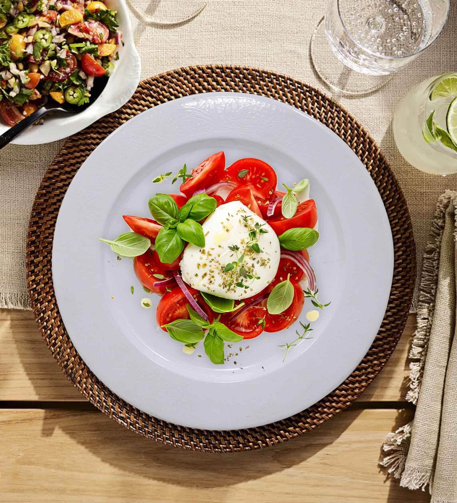 (Pack of 4) 13 Inch Round Serving Plate