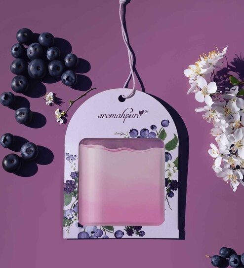 (Pack of 3)  Berry Blossom Gel Wink Hanging Car Perfume