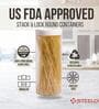 (Pack of 12) Stack & Lock Round Containers