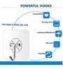 (Pack of 15) Transparent PVC Wall Hooks