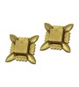 (Pack Of 2) Golden Aluminium Diya
