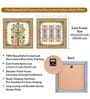 (Pack Of 2) Beige Fibre Beautiful Botanical Wall Art Panels