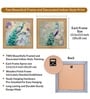 (Pack Of 2) Blue Fibre Beautiful Peacock Wall Art Panels
