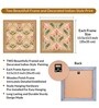 (Pack Of 2) Pink Fibre Lotus Floral Wall Art Panels