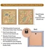 (Pack Of 2) Pink Fibre Mughal Floral Wall Art Panels