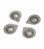 (Pack Of 2) Silver Aluminium Diya