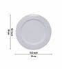 (Pack of 4) 13 Inch Round Serving Plate