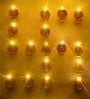 (Pack of 4) Water Sensor Diya Smokeless Sensor Festive LED Light (Warm White)