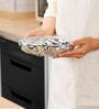 (Pack of 5) Adjustable Reusable Food Covers Aluminum Foil Bowl Insulation Wraps