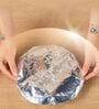 (Pack of 5) Adjustable Reusable Food Covers Aluminum Foil Bowl Insulation Wraps