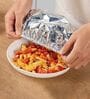 (Pack of 5) Adjustable Reusable Food Covers Aluminum Foil Bowl Insulation Wraps