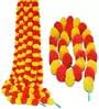 (2Pcs) Marigold Plastic Artificial Garland (Yellow & Orange)