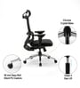  Pravah Office Chair with Flexi Back and Seat Slider in Black