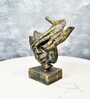Resin Hand on Face Sculpture Showpiece